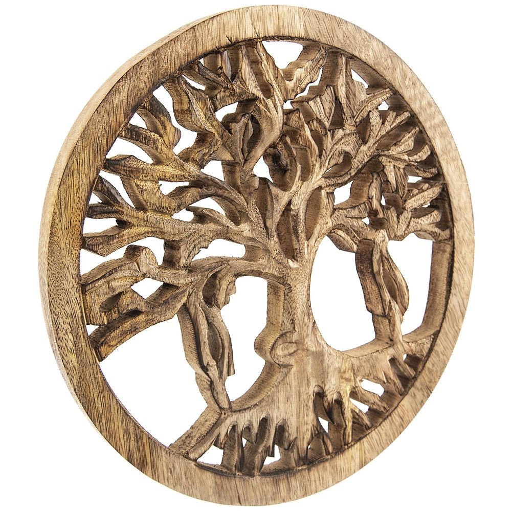 Tree of life wooden decoration MANGO 27 cm