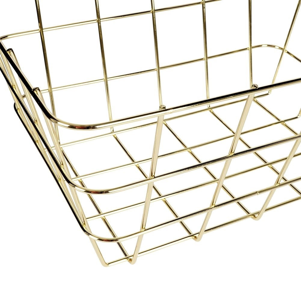Trendy gold fruit baskets for fruit, vegetables and accessories