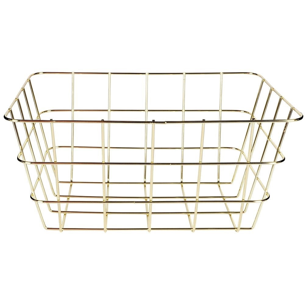 Trendy gold fruit baskets for fruit, vegetables and accessories