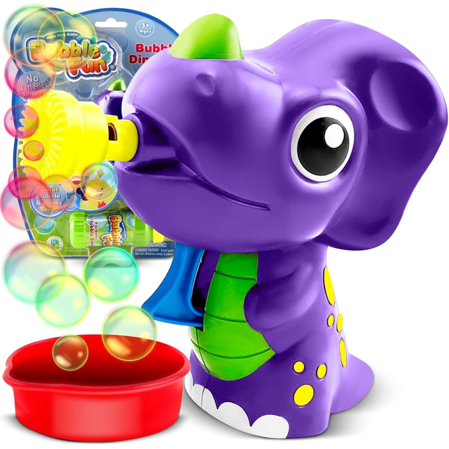 Triceratops Soap bubble machine Ricokids RK-905