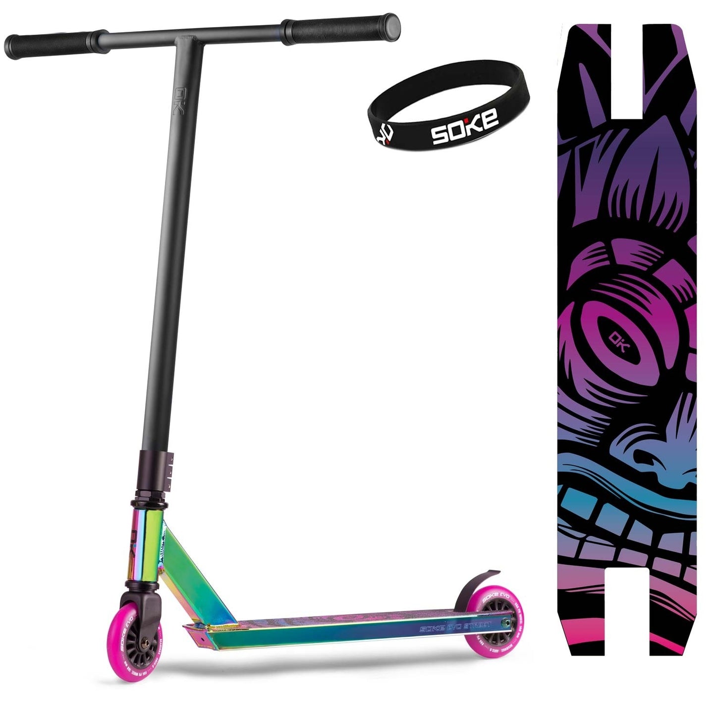Trick Scooter SOKE EVO Street Black Neochrome
