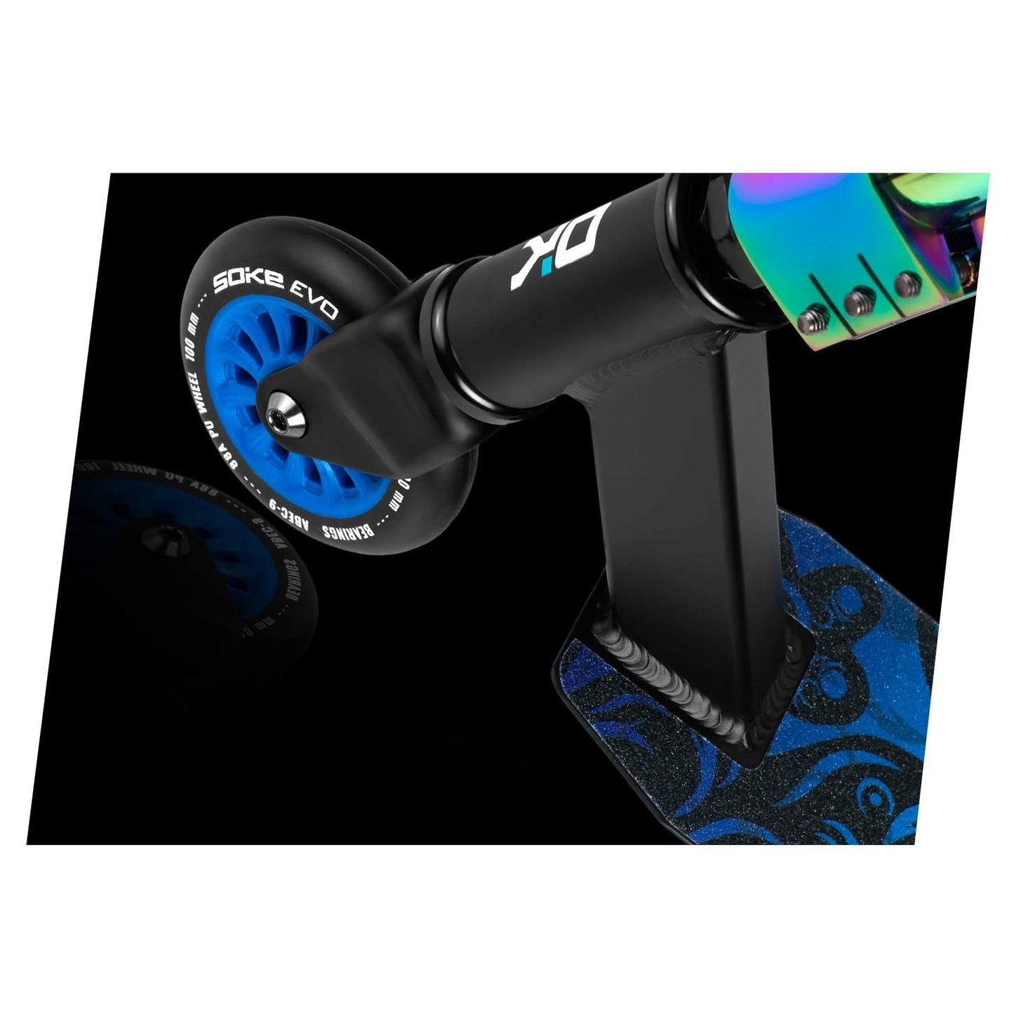 Trick Scooter SOKE EVO Street Black Rainbow