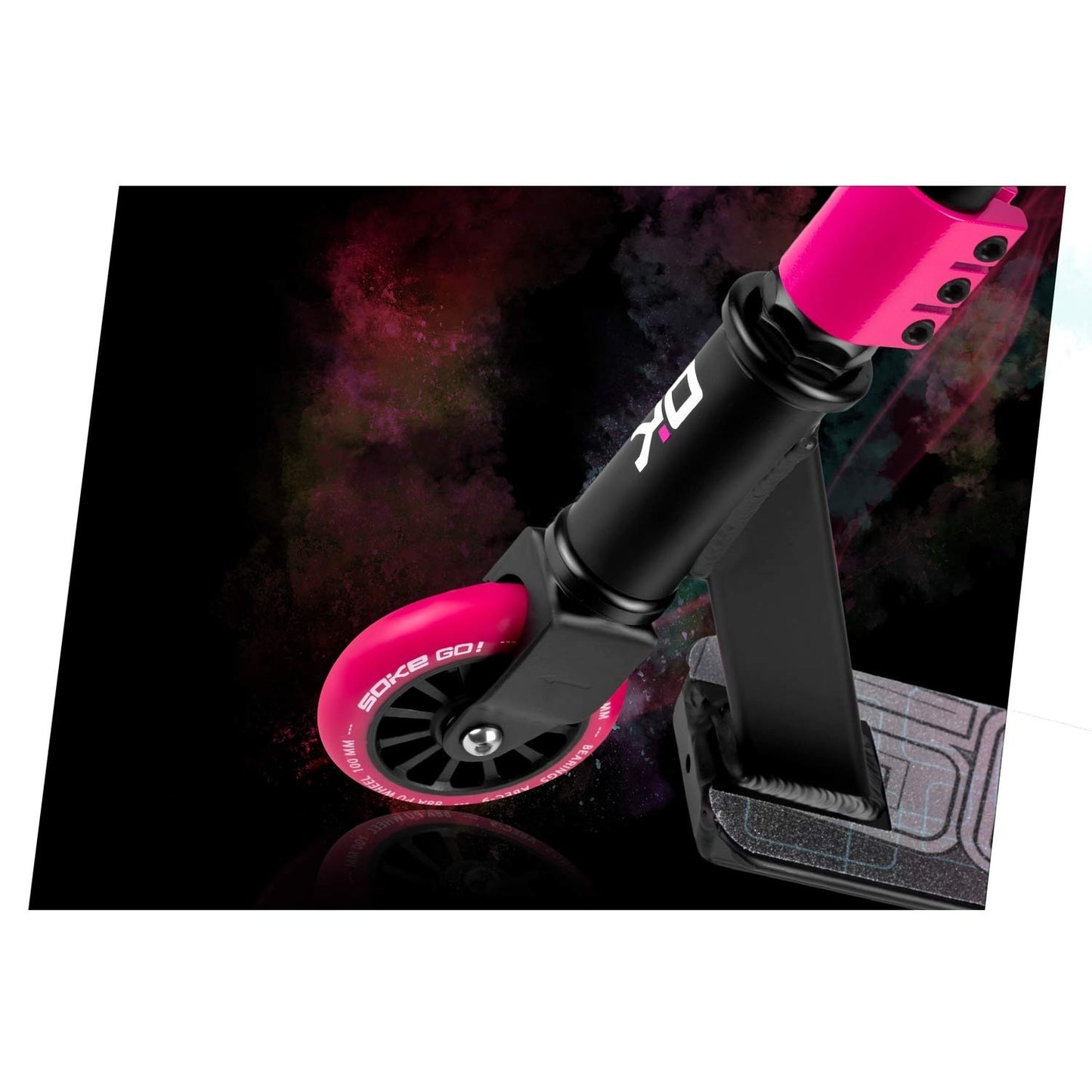Trick Scooter SOKE Go! Pink and Blue