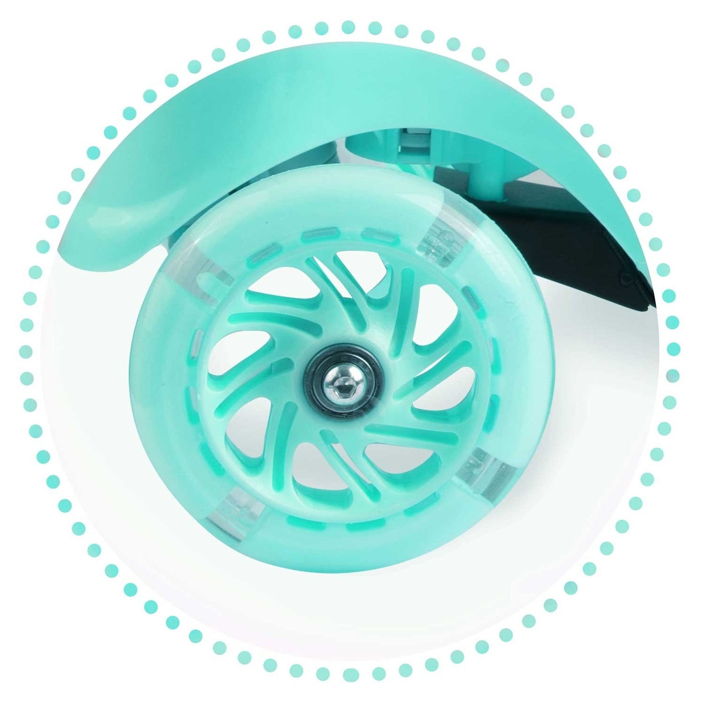 Trick kickboard Ricokids Piko - Mint green