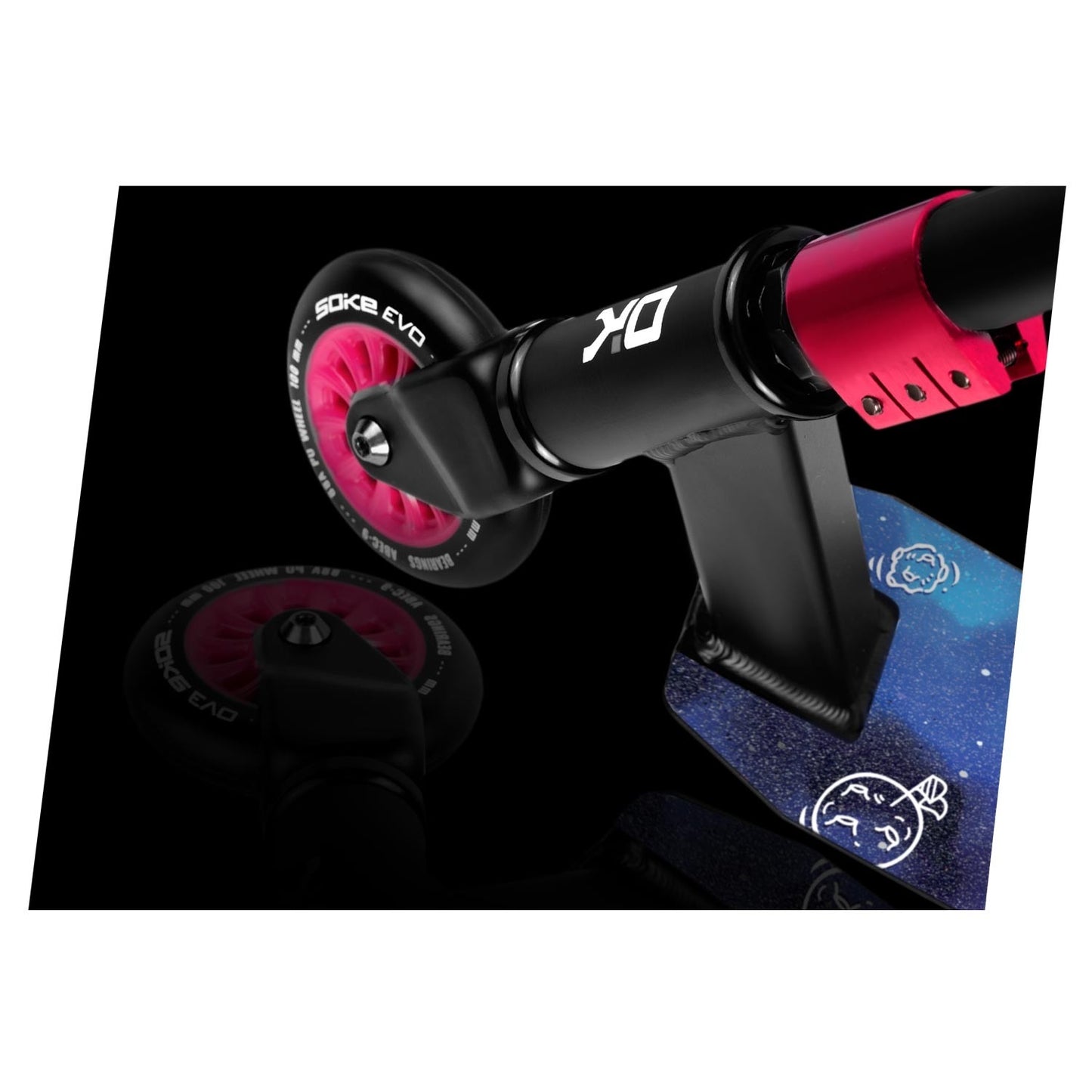 Trick scooter SOKE EVO Ruby red