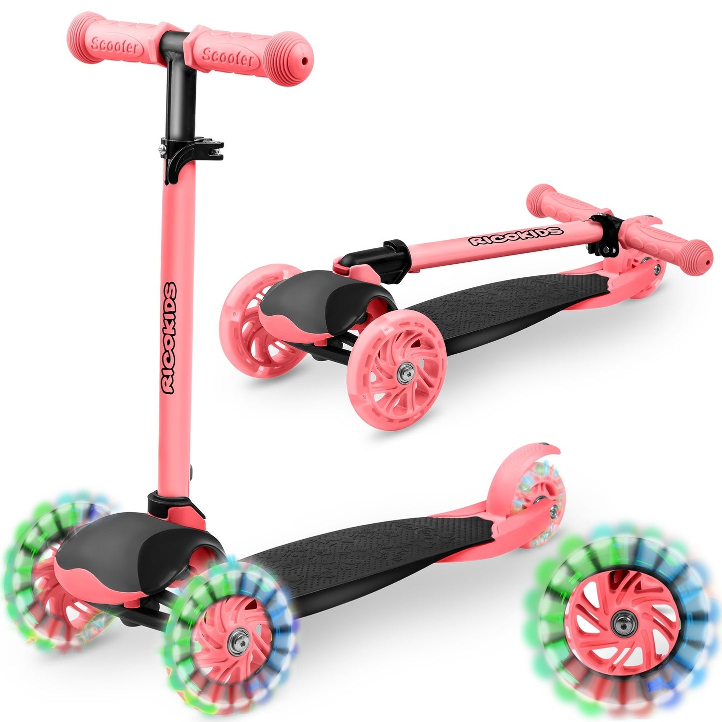 Tricycle Scooter Ricokids Loco - Pink