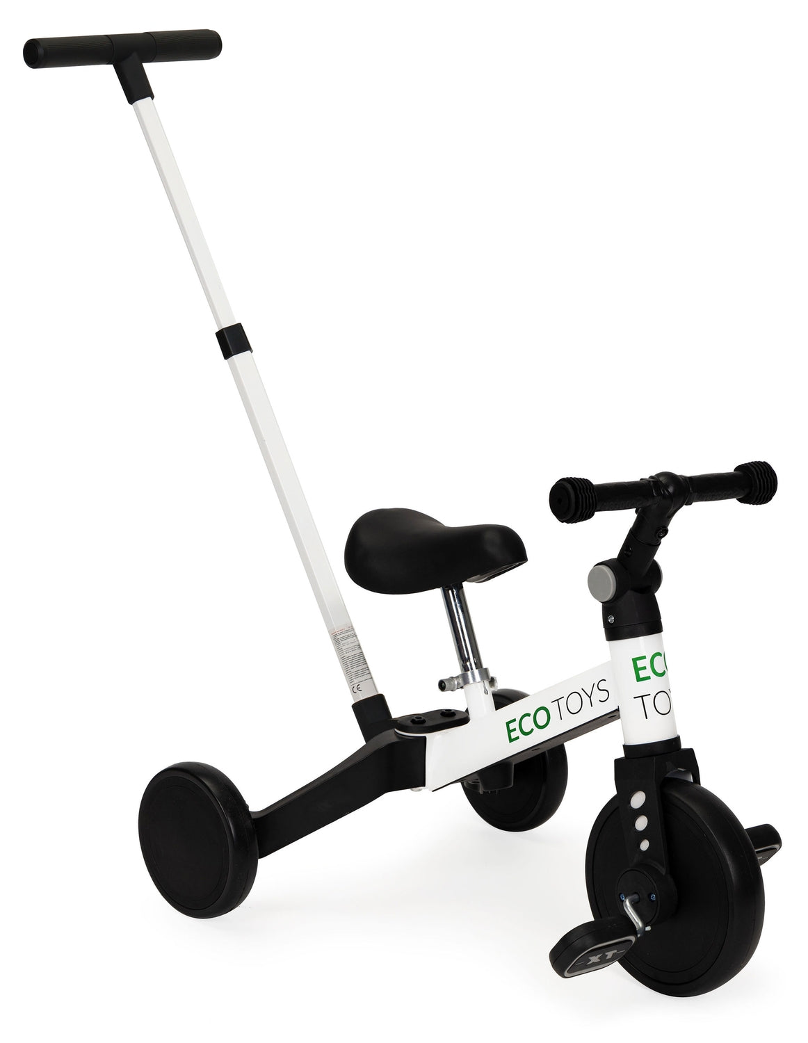 Tricycle runing bike with push handle 2 in 1