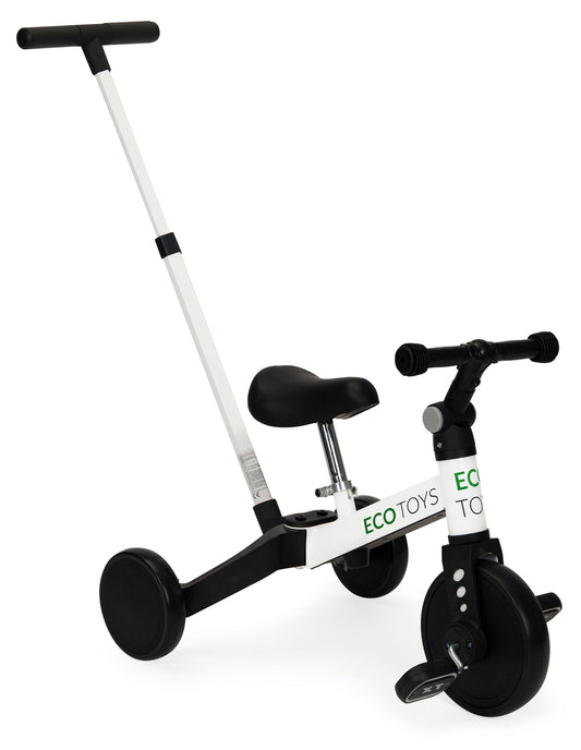 Tricycle runing bike with push handle 2 in 1