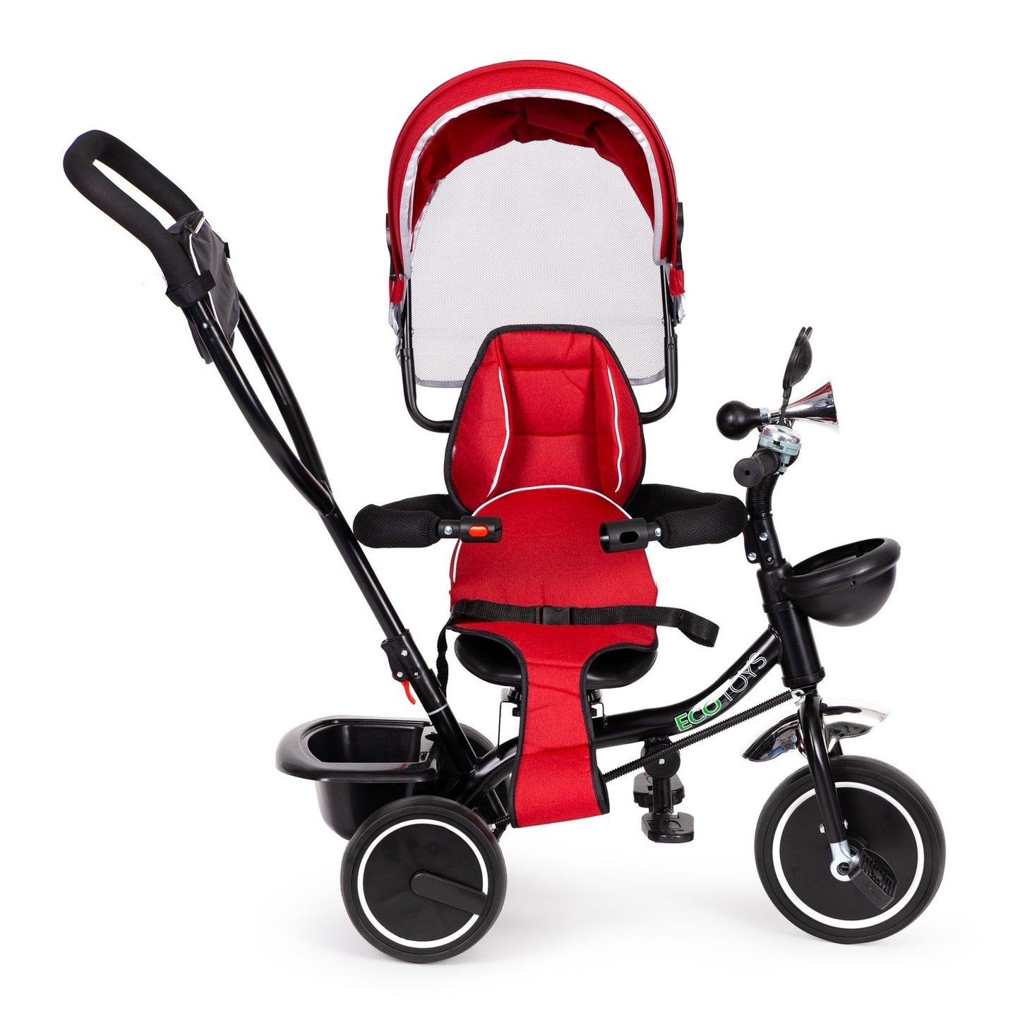 Tricycle with rotating seat Red