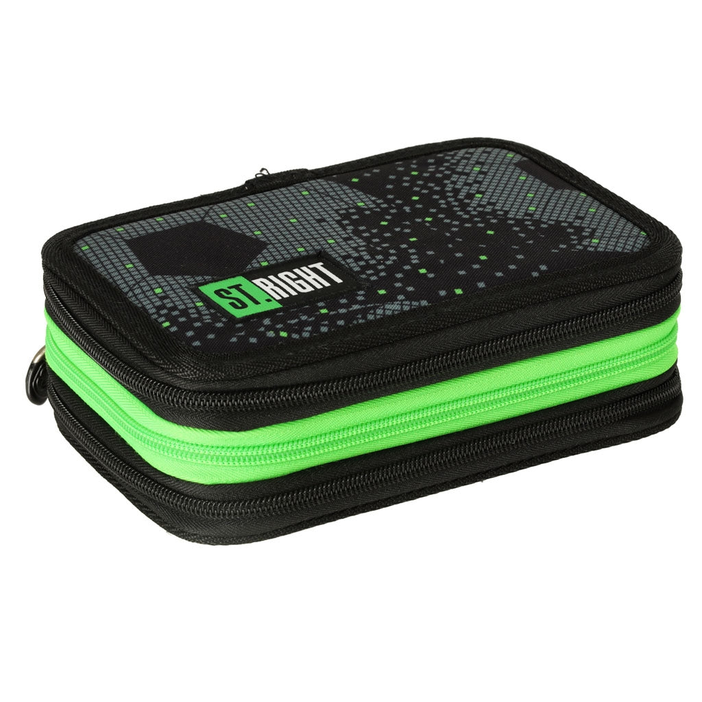 Triple pencil case with accessories StRight Football