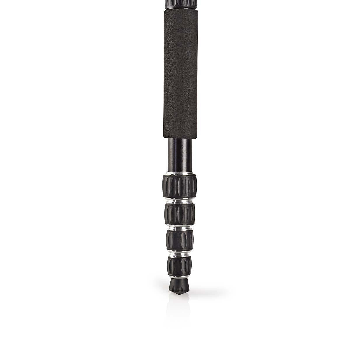 Tripod | Maximum load capacity: 3.0 kg | Minimum working height: 17.5 cm | Maximum working height: 145.0 cm | 3 Segments | Ball Head | Travel bag included | Reversible center column | ABS / Aluminium | Black