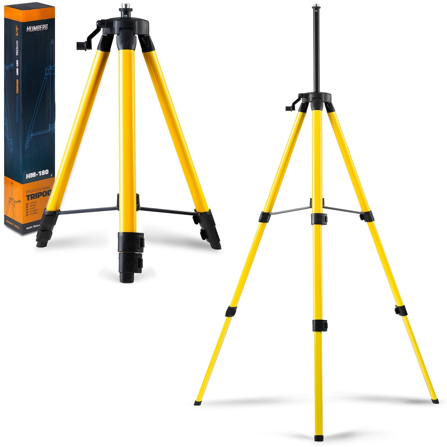 Tripod stand for the Humberg HM-180 cross-line laser