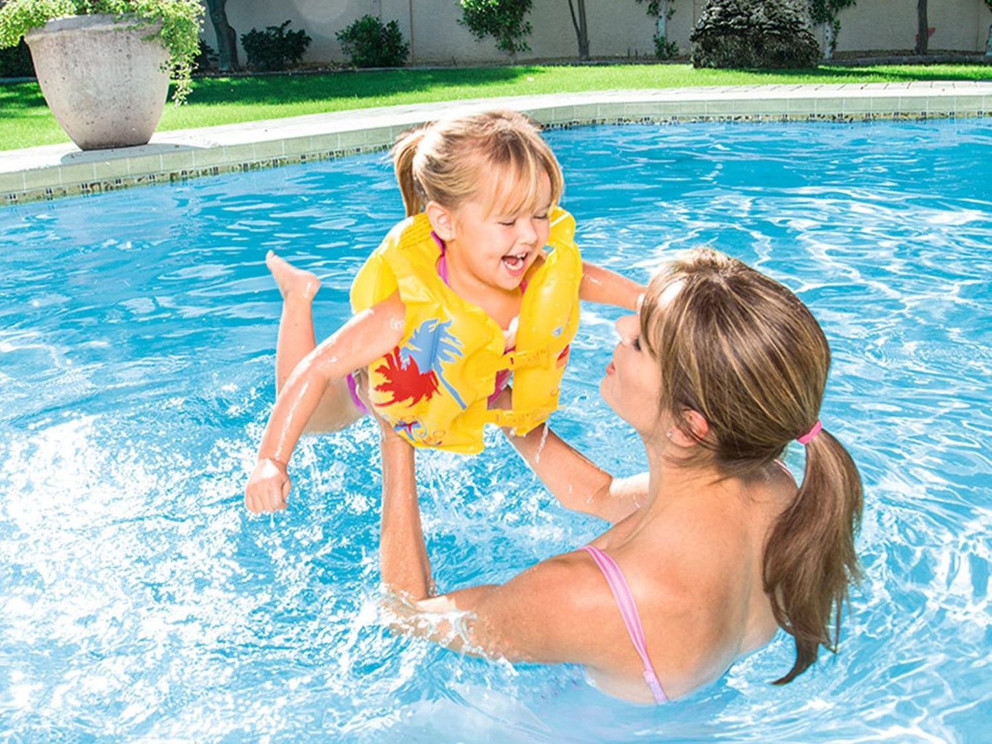 Tropical vest for learning to swim 41 x 30 cm Bestway 32069