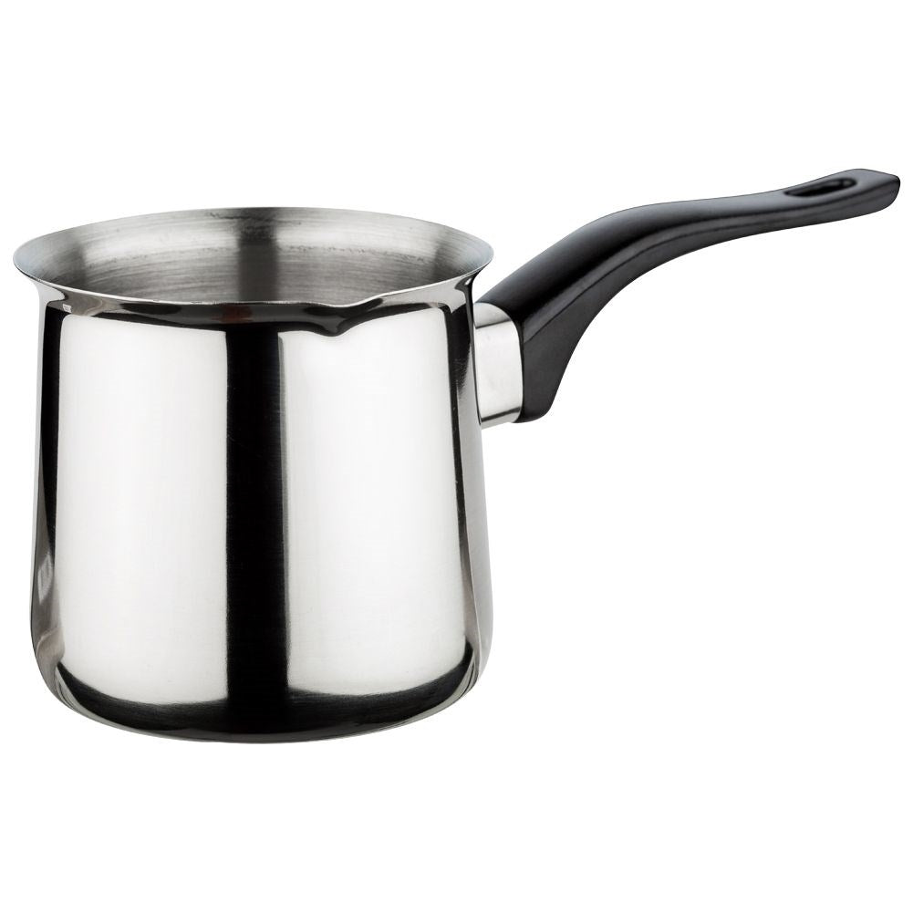 Turkish Coffee Maker in Stainless Steel with Heat Resistant Handle