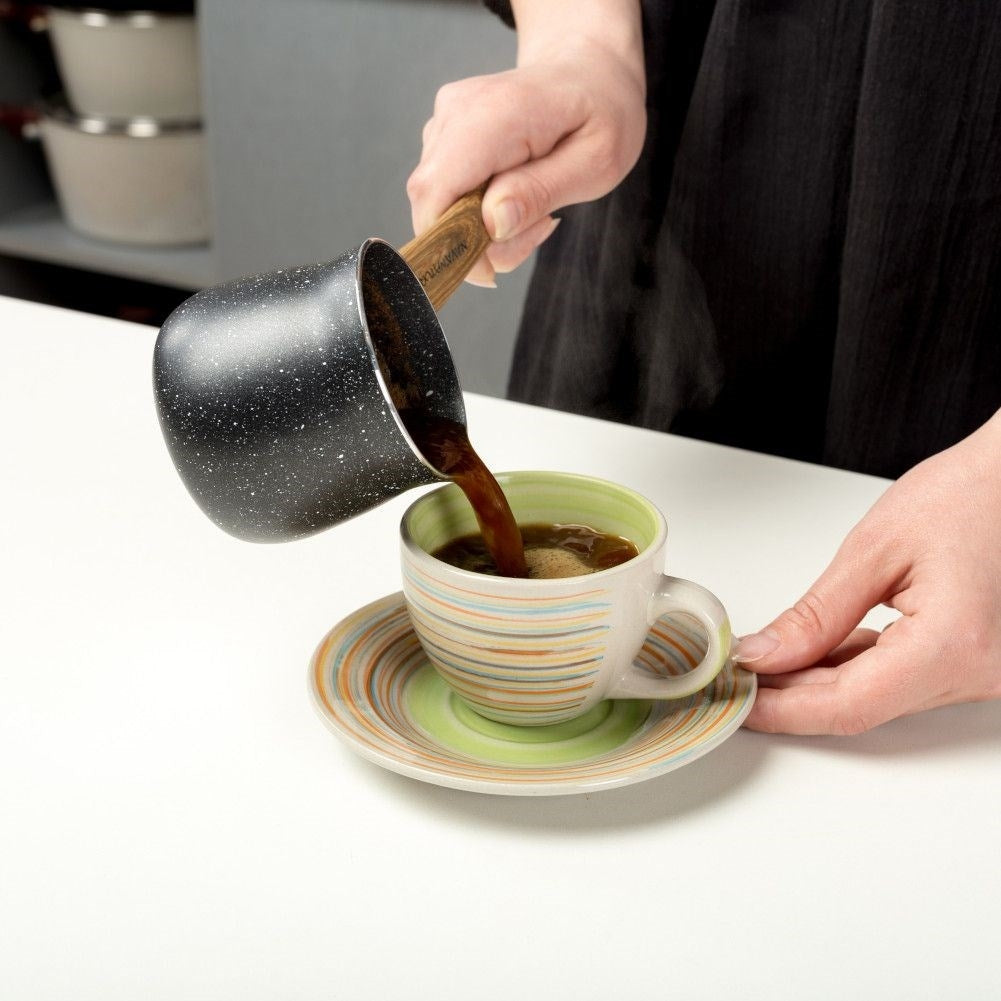 Turkish Coffee Pot in Aluminum with Non-stick Coating