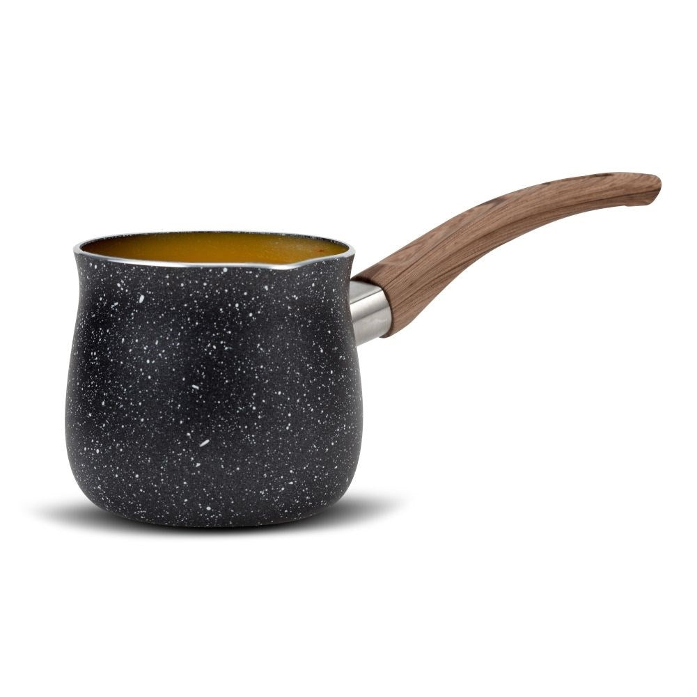 Turkish coffee pot in aluminum with non-stick coating