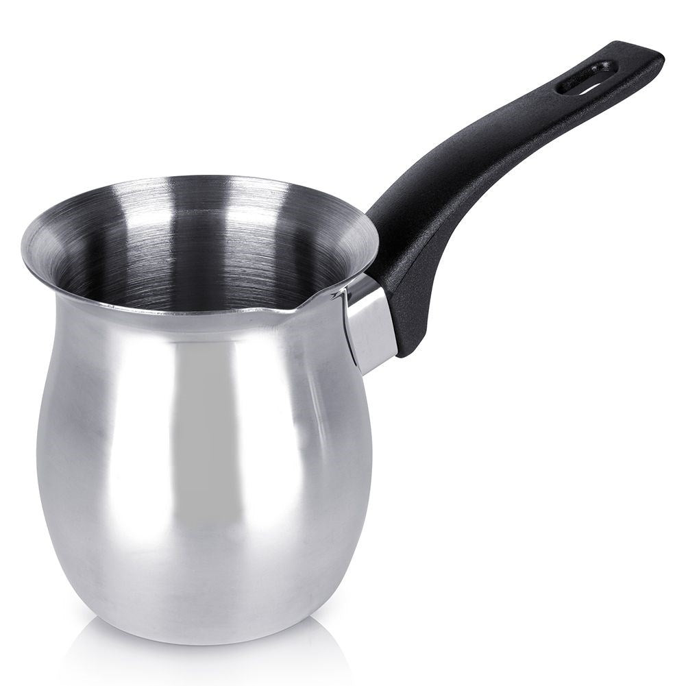 Turkish coffee stirrer in stainless steel with heat-resistant handle