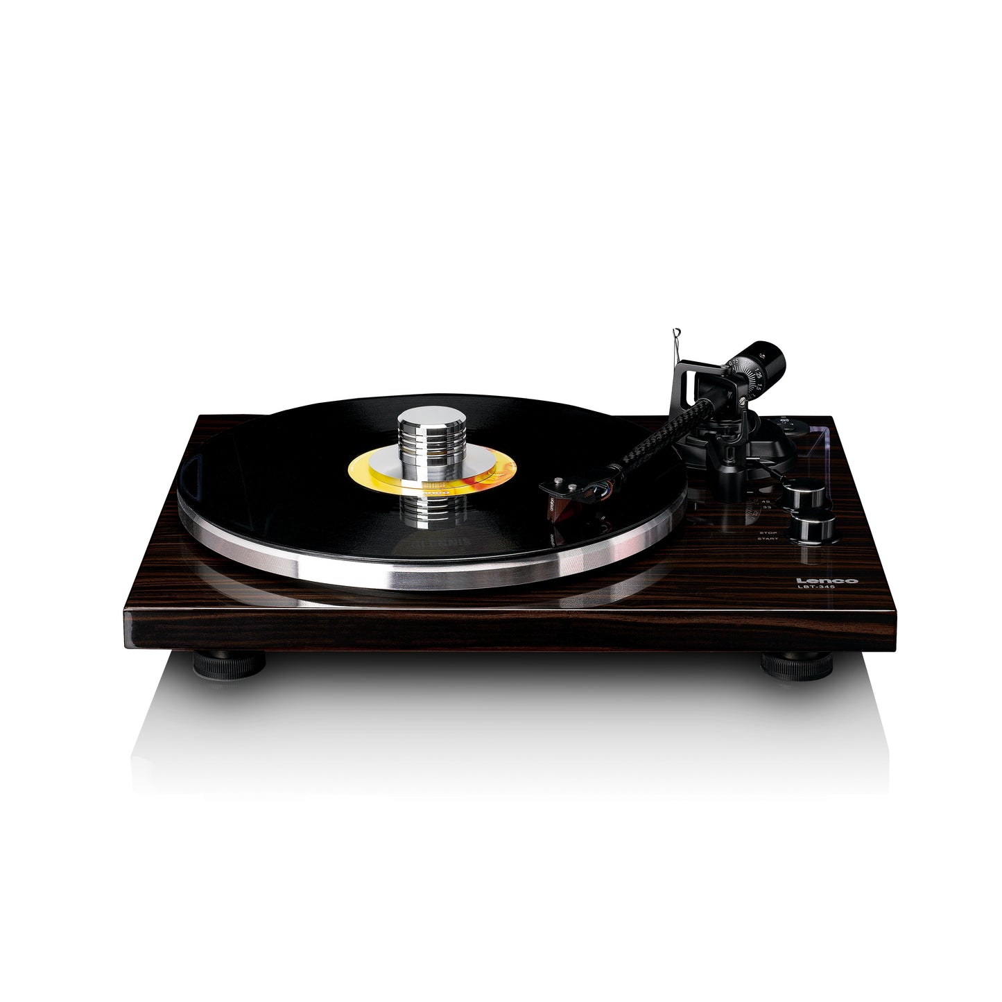 Turntable Record Stabilizer, Chrome-Plated, 428g