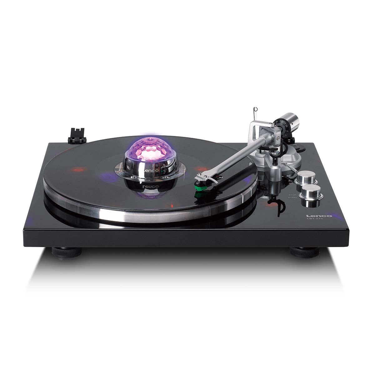 Turntable Record Stabilizer with LED Light, Silver, 250g