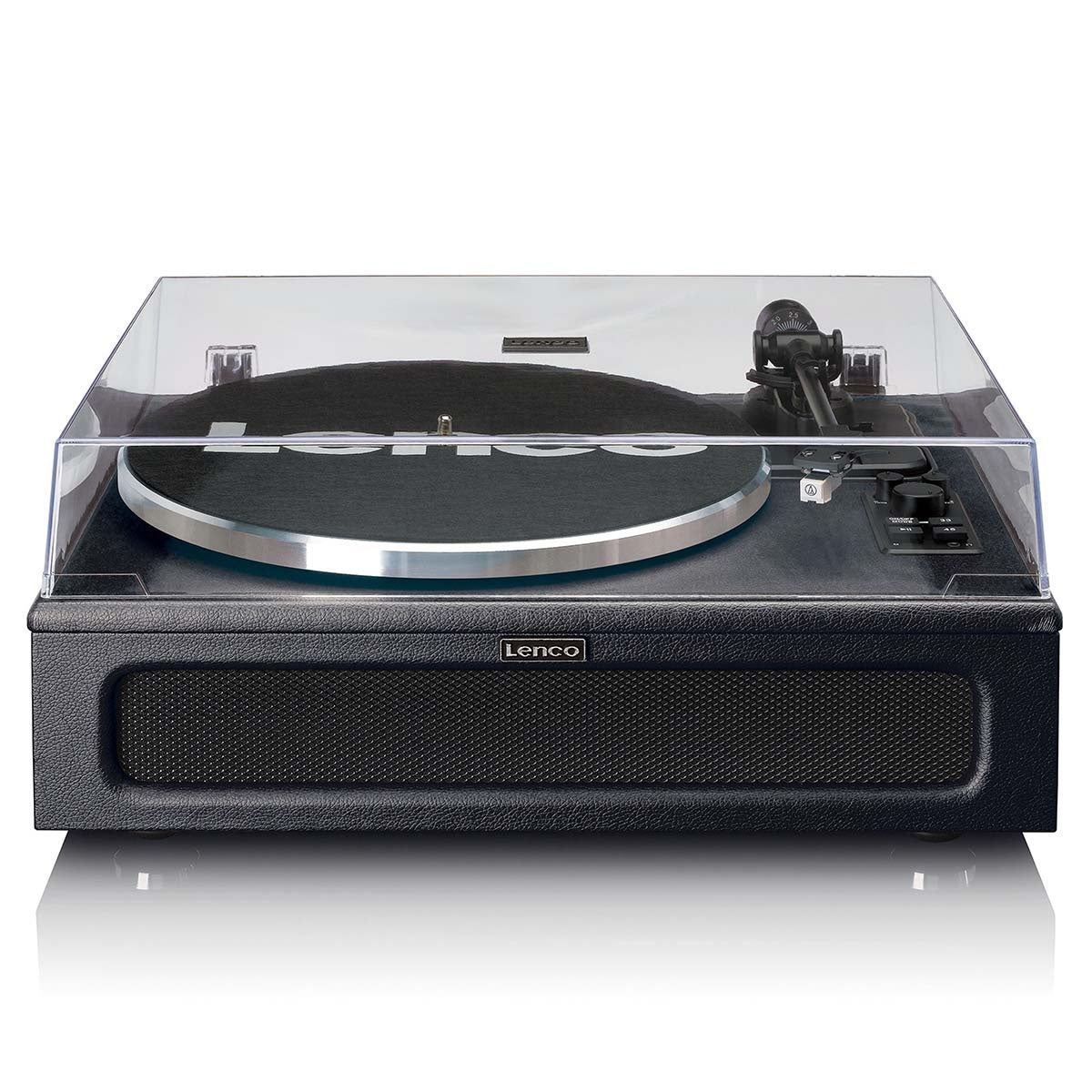Turntable with 4 speakers built-in and Bluetooth® reception Black