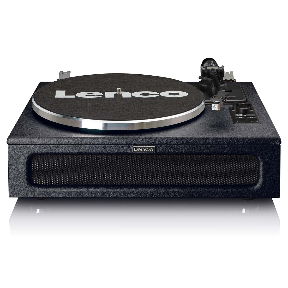 Turntable with 4 speakers built-in and Bluetooth® reception Black