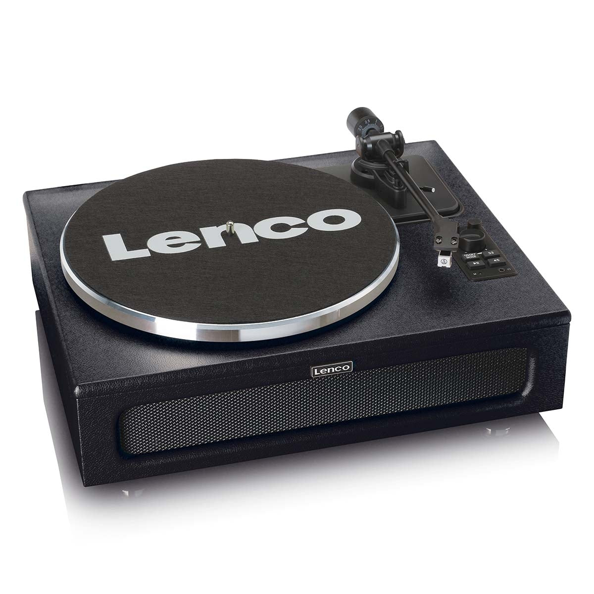 Turntable with 4 speakers built-in and Bluetooth® reception Black