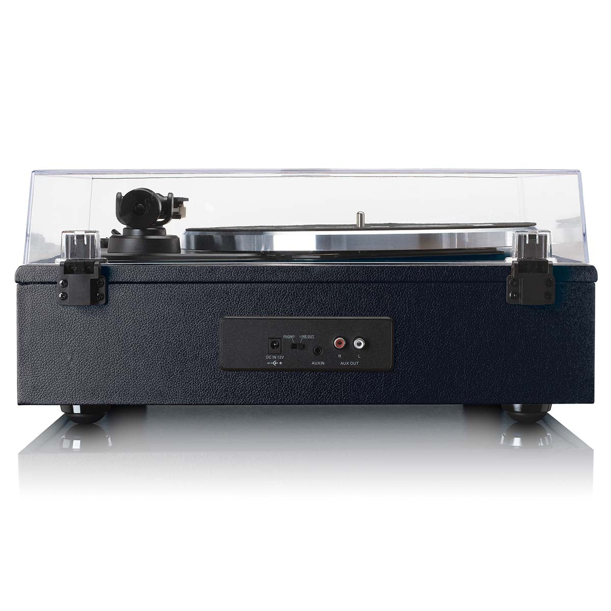 Turntable with 4 speakers built-in and Bluetooth® reception Black