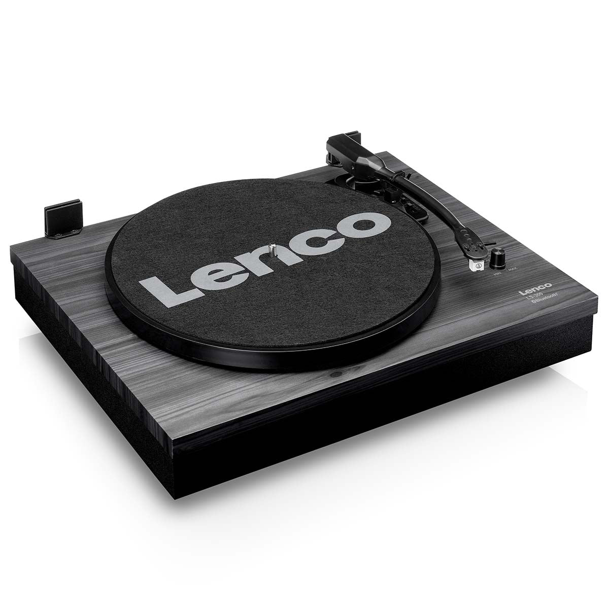 Turntable with Bluetooth® and two external speakers Black