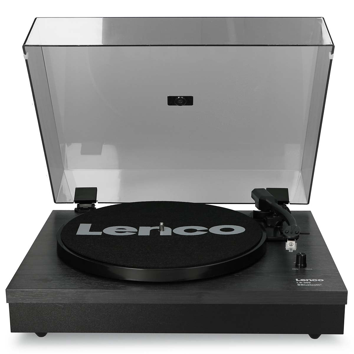 Turntable with Bluetooth® and two external speakers Black