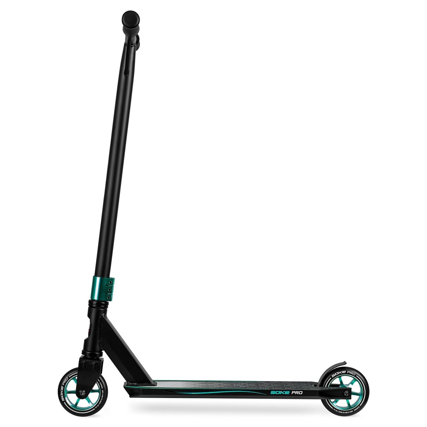 Turquoise Stunt kick bike SOKE PRO