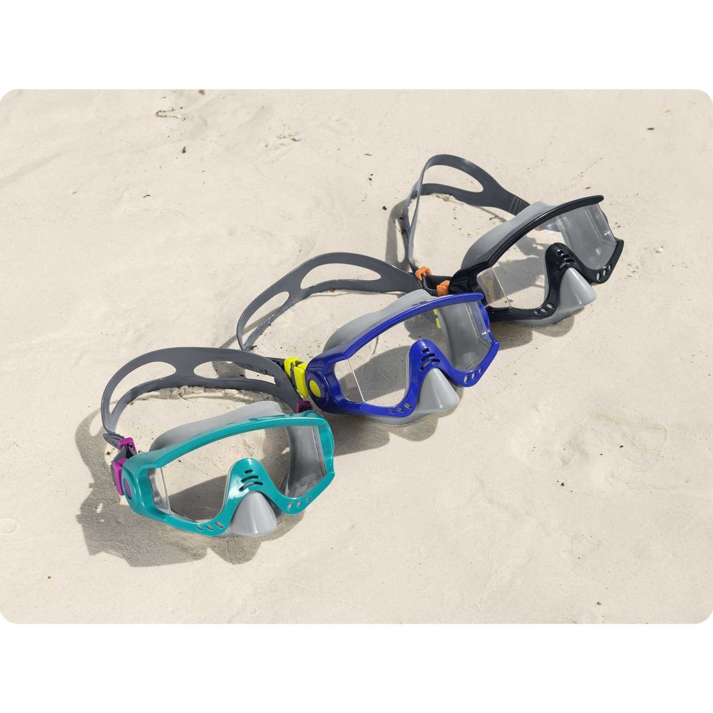 Turquoise swimming mask Bestway 22044