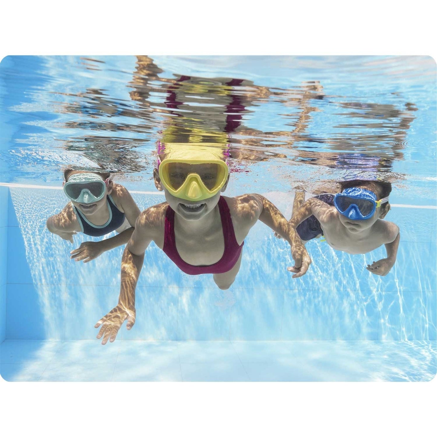 Turquoise swimming mask Bestway 22057
