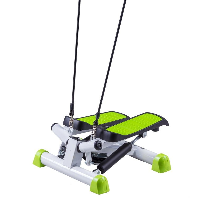 Twist stepper with cables and fitness counter ModernHome