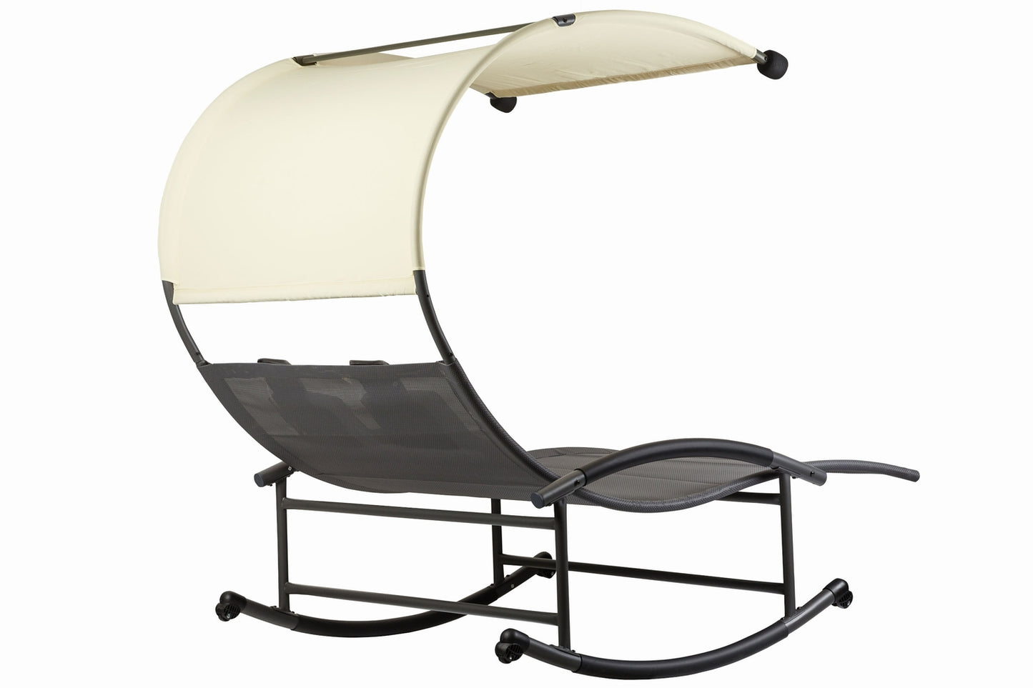 Two-Person Rocking Lounger with Canopy + Cushions MultiGarden