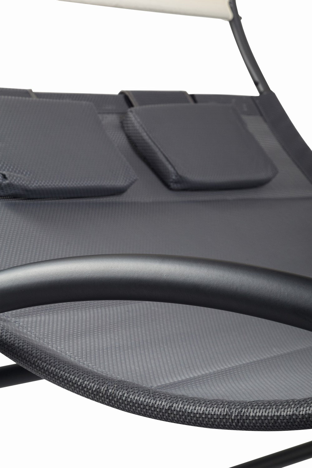Two-Person Rocking Lounger with Canopy + Cushions MultiGarden