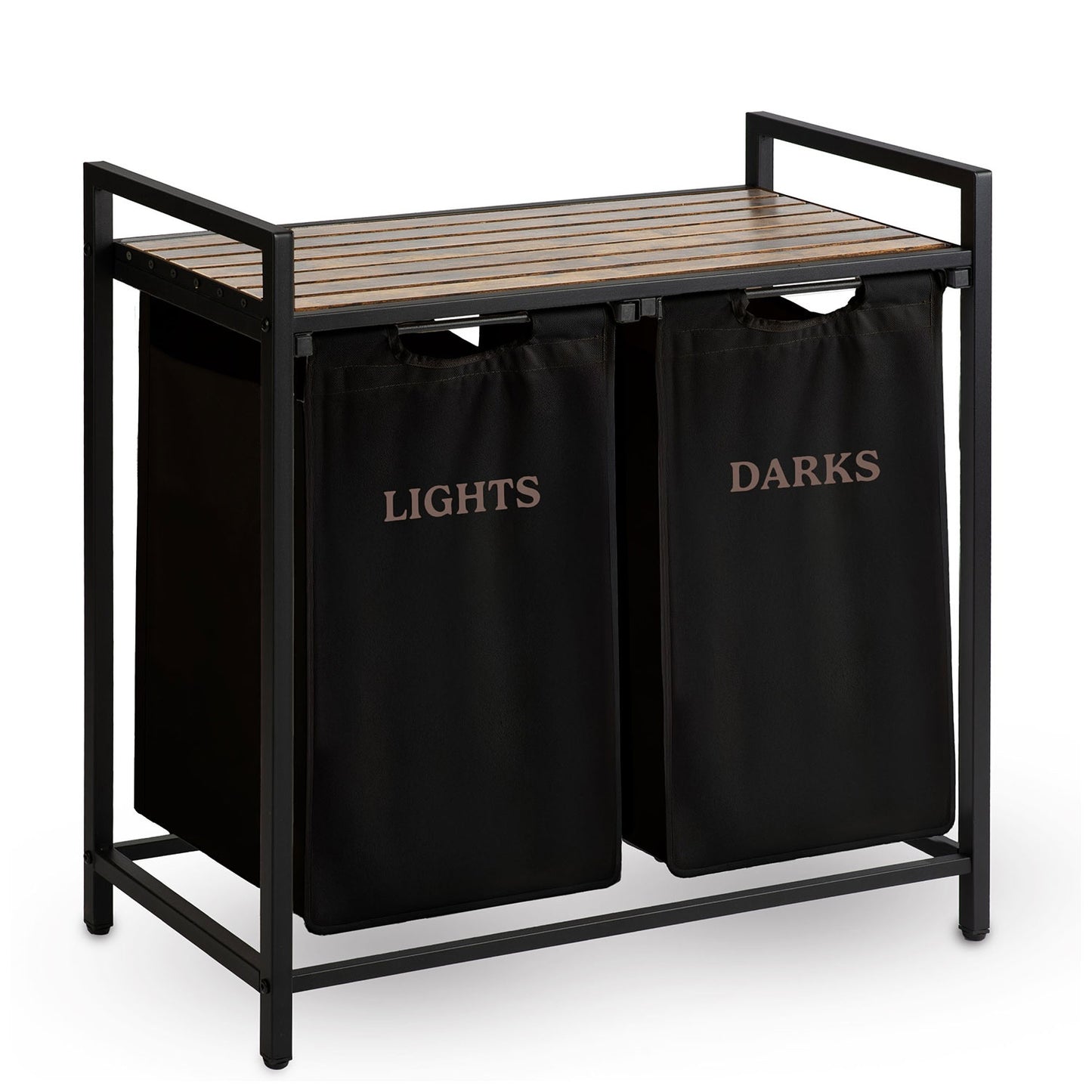 Two-chamber laundry basket on a 80 l frame Massido