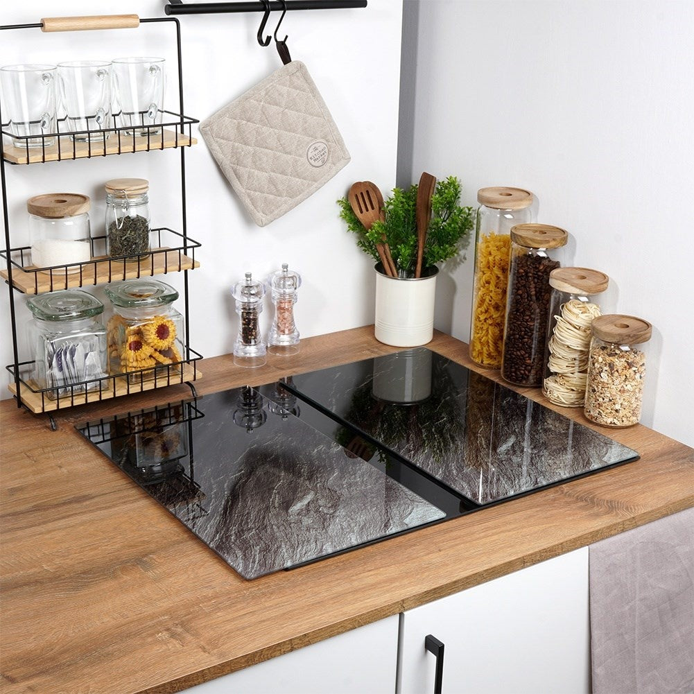 Two cutting boards that expand your kitchen work surface
