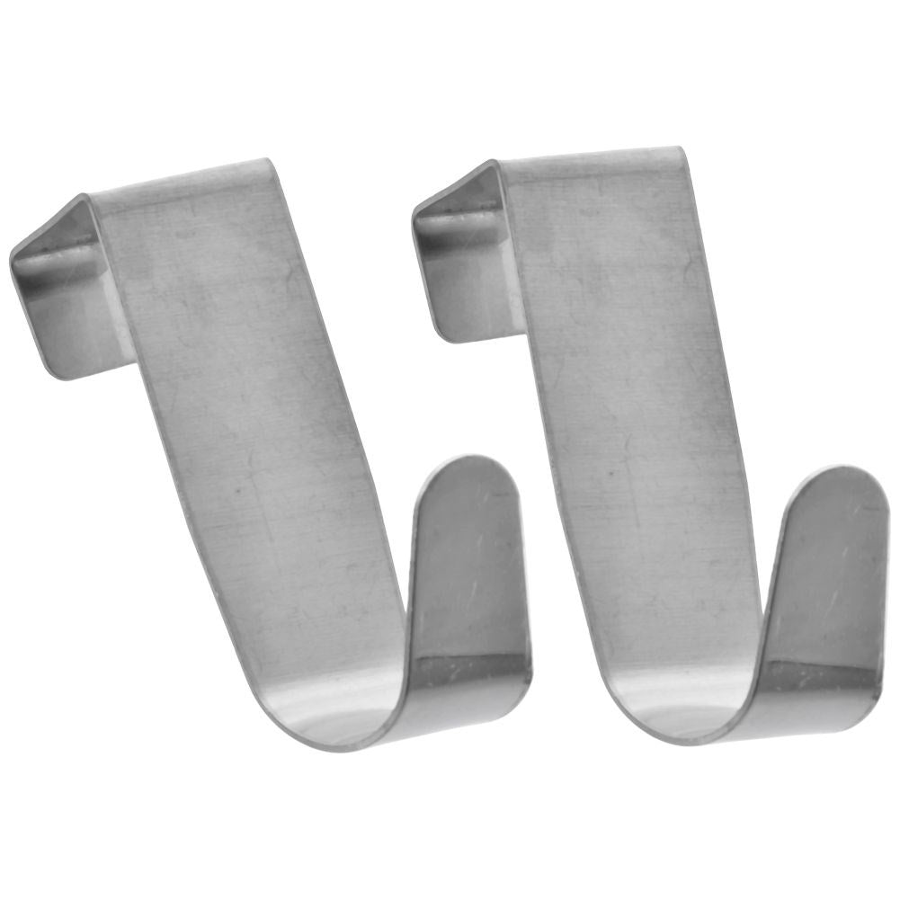 Two door hooks for easy installation without drilling