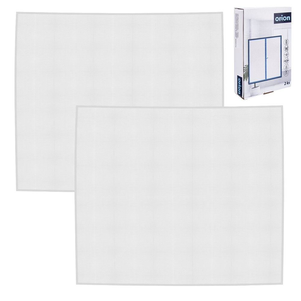 Two insect nets 130x150 cm with self-adhesive tape