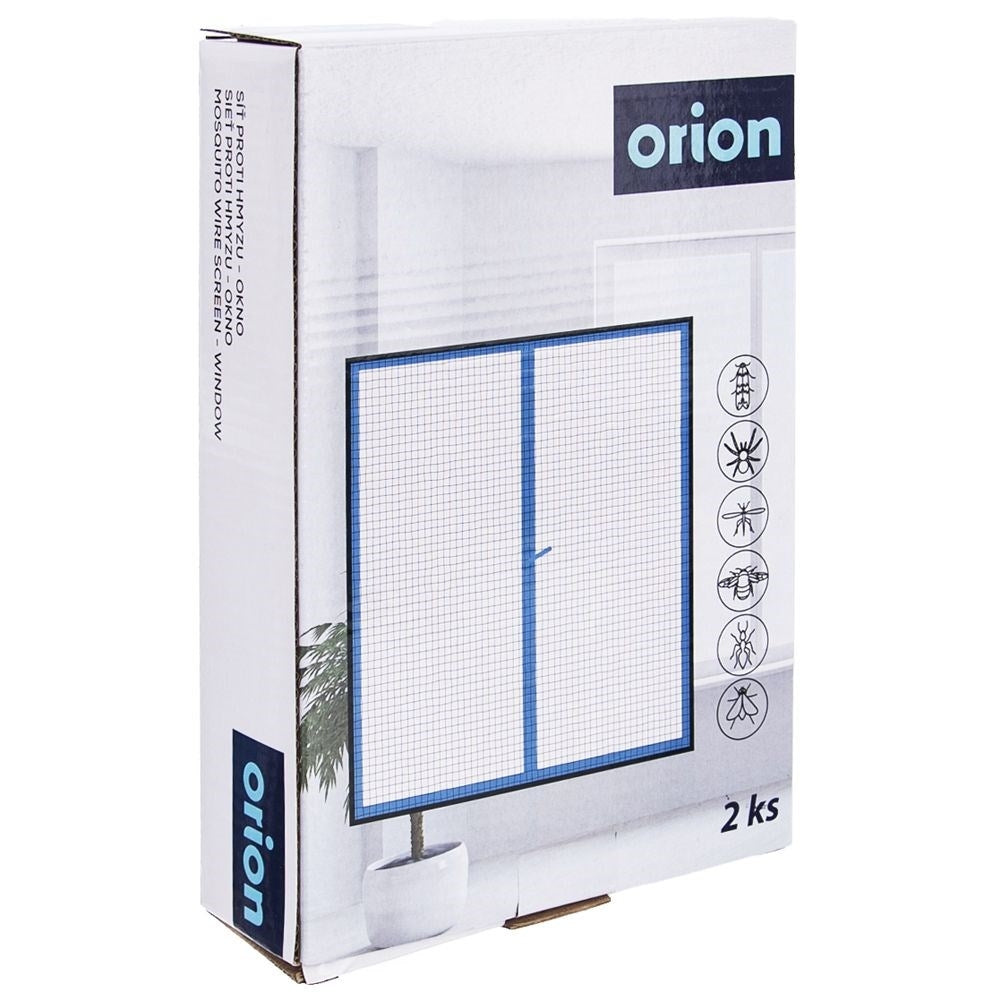 Two insect nets 130x150 cm with self-adhesive tape