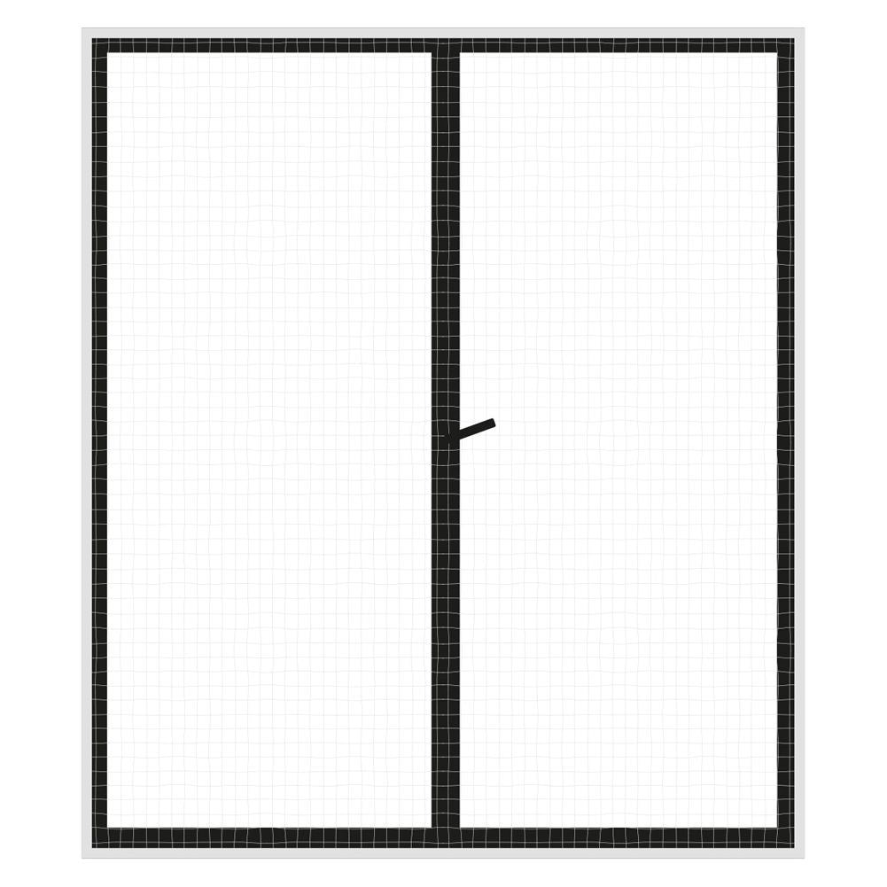 Two insect nets 130x150 cm with self-adhesive tape