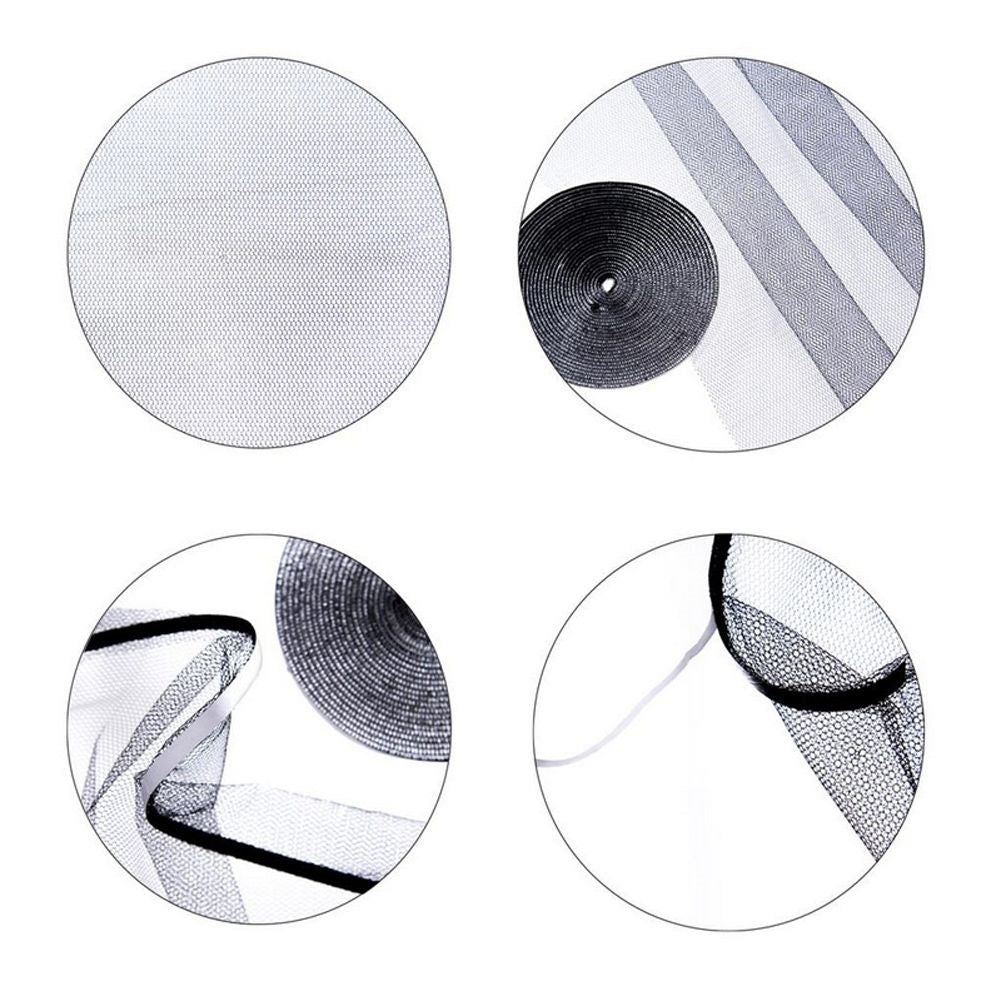 Two insect nets 130x150 cm with self-adhesive tape