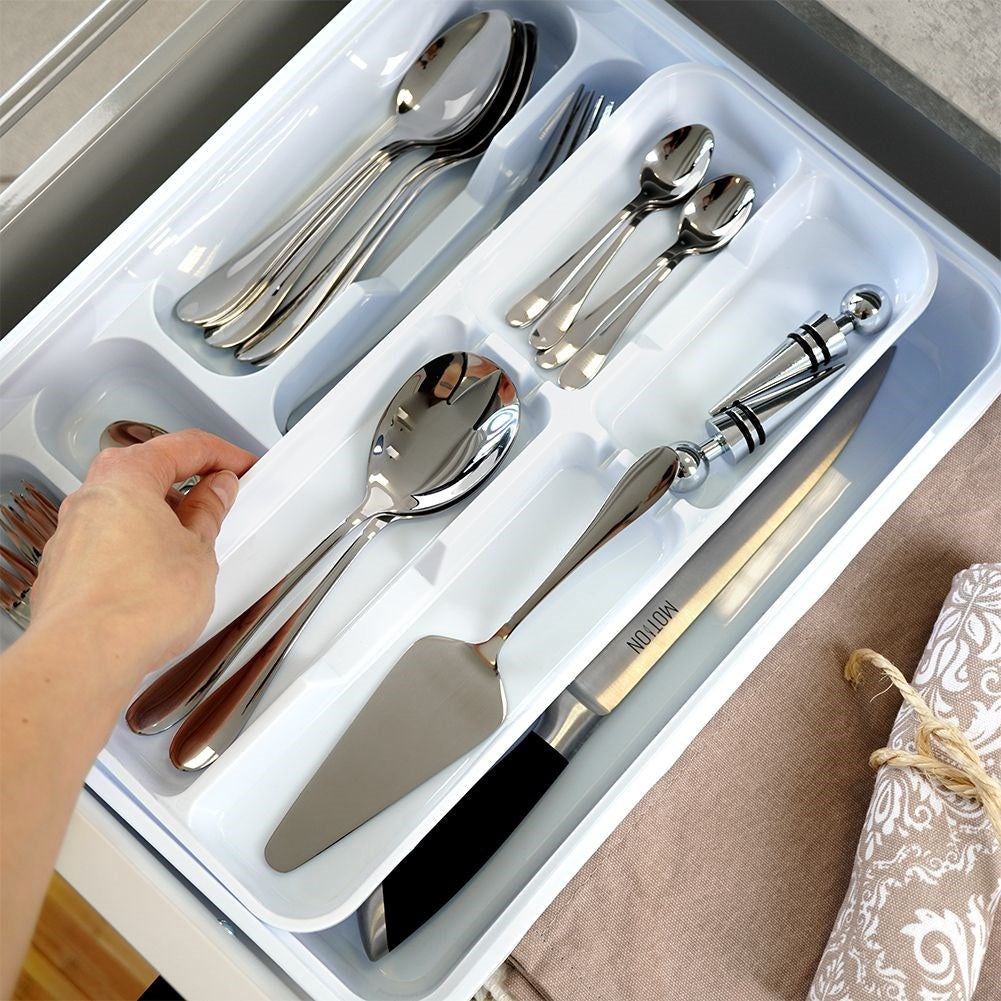 Two-level Cutlery Box with Removable Insert