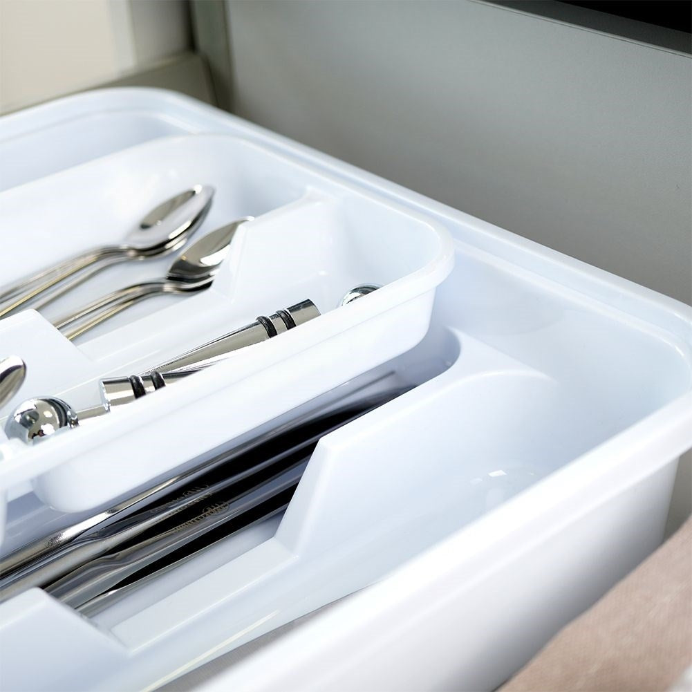 Two-level Cutlery Box with Removable Insert