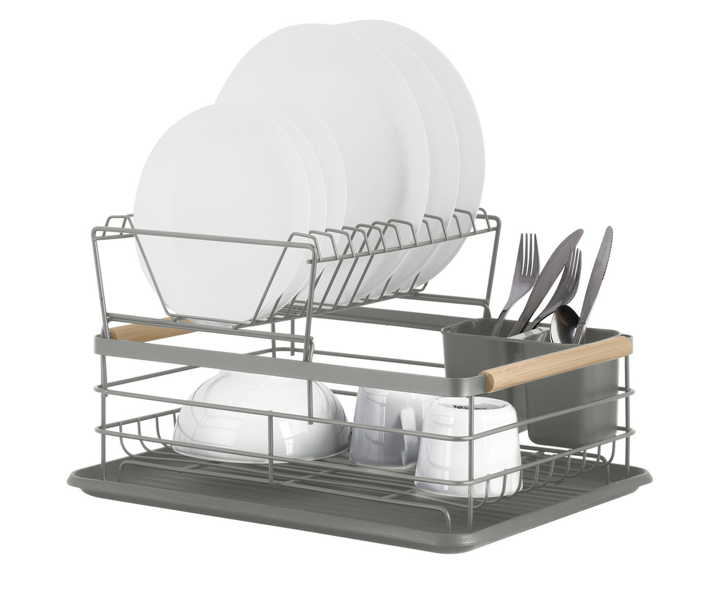 Two-level dish dryer MS-601 Massido gray