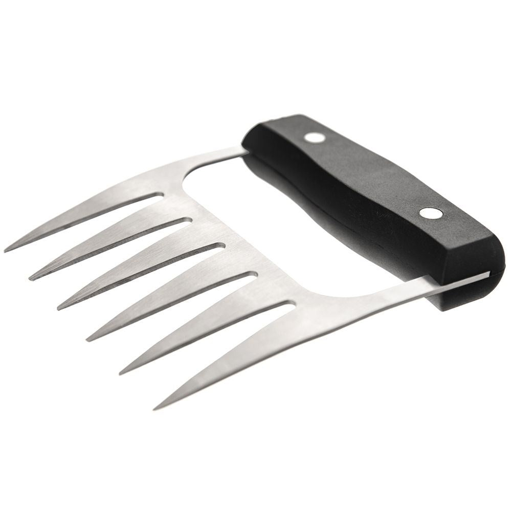 Two meat forks in stainless steel for pulled pork and more