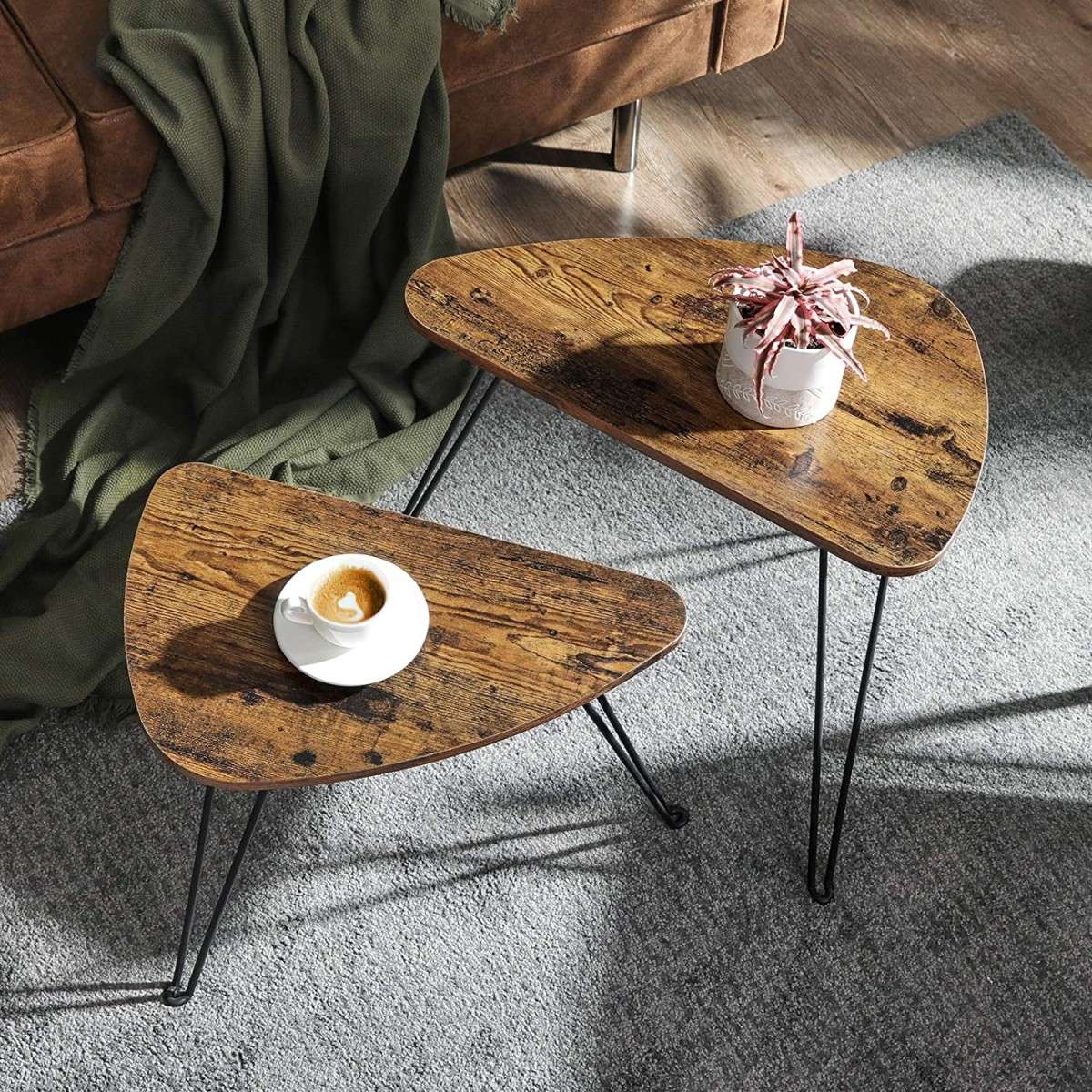 Two-piece loft coffee table