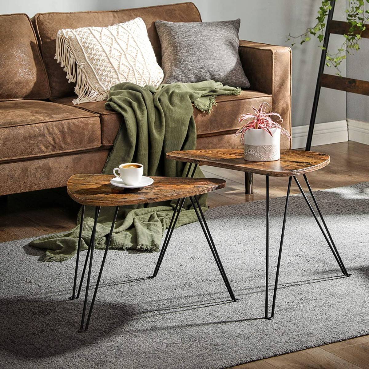 Two-piece loft coffee table