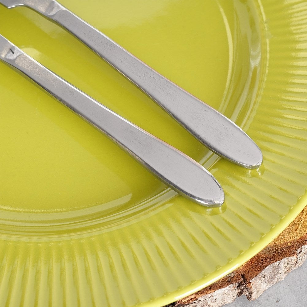Two stainless dinner knives 24 cm, dishwasher safe