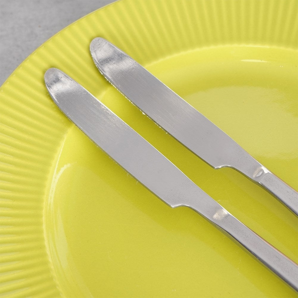 Two stainless dinner knives 24 cm, dishwasher safe